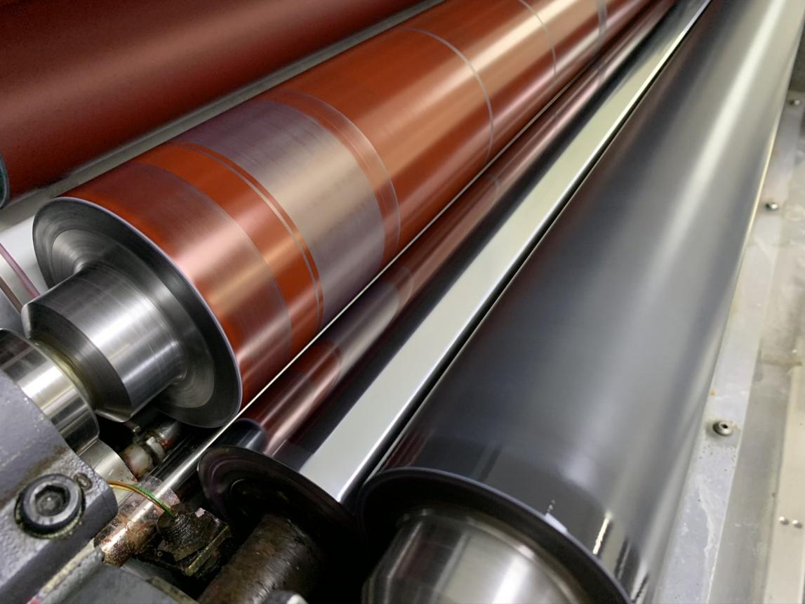 LED Ink That Requires No Rubber Roller Replacement