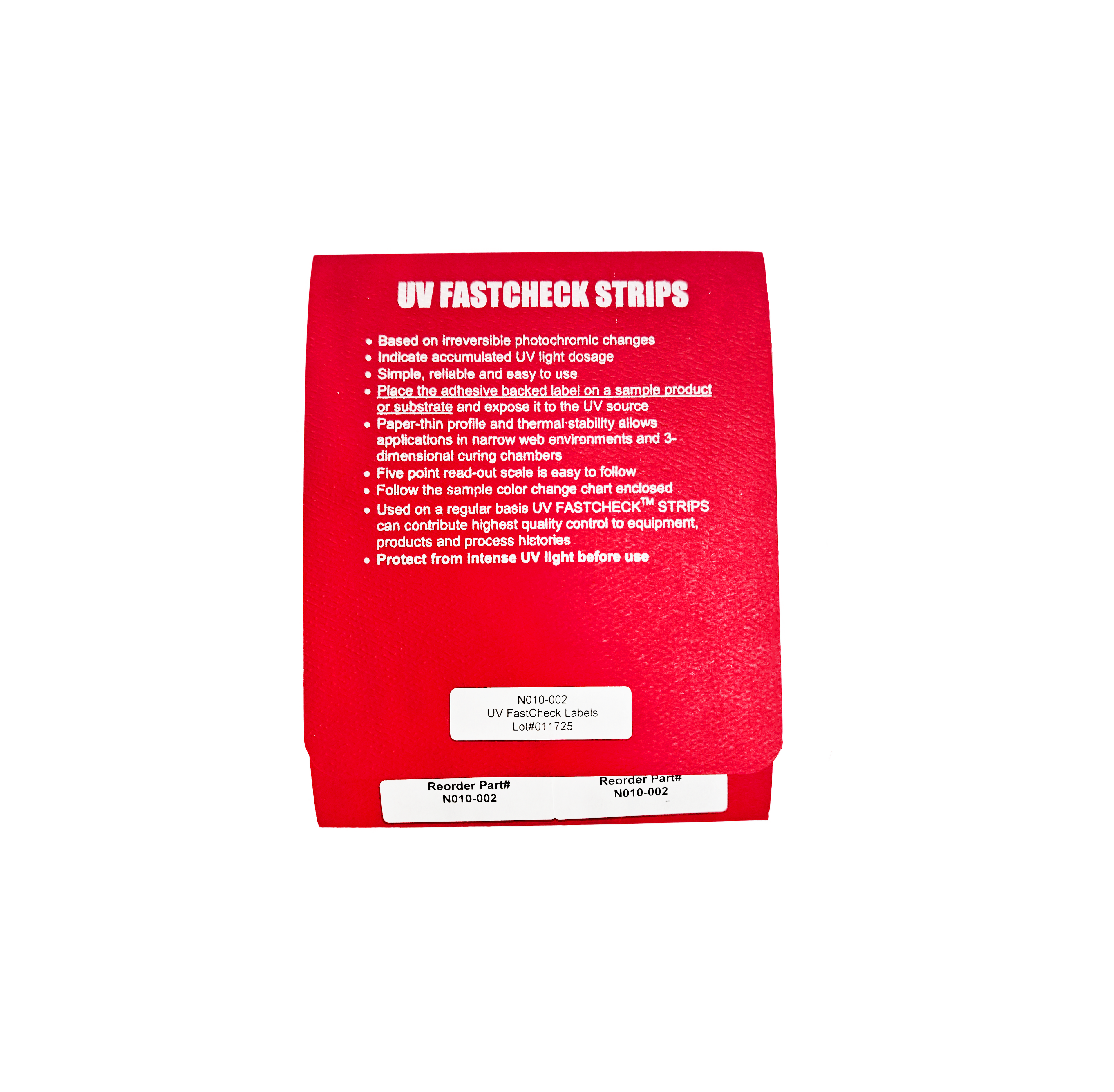 （USA）UV Energy Test Paper