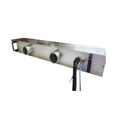 Air cooled UV curing cassette