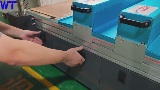 LED-UV curing and transmission equipment